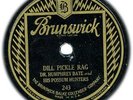 DR. HUMPHREY BATES & HIS POSSUM HUNTERS 1928 String band 78 Dill Pickle Rag (V++