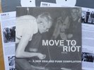 MOVE TO RIOT 2x LP sampler 300 made MINT New Zealand punk PROUD SCUM, SCAVENGERS