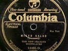 New Orleans Bootblacks 78 rpm Jazz Record Columbia 14465  E-