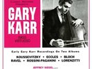 Gary Karr, Plays Double Bass.  200 Gram 33rpm Sealed Vinyl 2LP Set   (OOP)