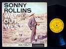 SONNY ROLLINS Way Out West LP CONTEMPORARY C 3530 ORIG US 1957 JAZZ DG MONO