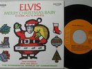 ELVIS PRESLEY. 45 & Picture Sleeve . Merry Christmas Baby /O Come . Excellent 