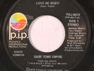 rare Modern Soul 45 GARY TOMS EMPIRE love me right P.I.P.