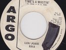 ROCKABILLY 45 RPM - LOU JOSIE on ARGO RECORDS (PROMO)