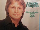claude francois ITALIE 33T VINYLE pochette carton mate