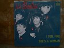 SP RARE JUKE BOX LES BEATLES -I FEEL FINE-