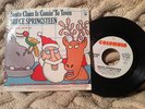 BRUCE SPRINGSTEEN Santa Claus Is Coming To Town Rare promo colored vinyl