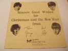 The Official Beatles Fan Club Christmas Flexi Record 1963