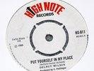 DELROY WILSON PUT YOURSELF IN MY PLACE RARE UK REGGAE 7