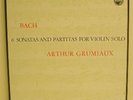 Arthur Grumiaux Bach 6 Sonatas & Partitas For Violin Solo 3 Record Set-Philips