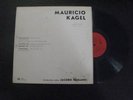MAURICIO KAGEL Phantasie SIGLO VEINTE booklet very rare argentina nm/ex