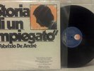 FABRIZIO DE ANDRE'/STORIA DI UN IMPIEGATO LABEL BLU RICORDI