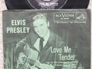Elvis Presley-Love Me Tender-HTF USA 45+RARER GREEN PS