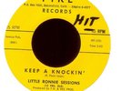 LITTLE RONNIE SESSIONS Keep a Knockin' on Pike Rare Rockabilly 45 Hear