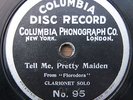 Early COLUMBIA DISC RECORD No.95 