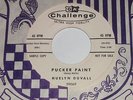 Original  Rare Issue Rockabilly Promo 45 Huelyn Duvall Pucker Paint Challenge