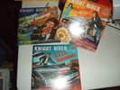 KNIGHT RIDER   set of 3  Kid Stuff Read Along Book Record SEALED