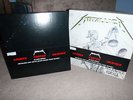 Metallica - Black Album, And Justice for All, Deluxe 4 Disc Vinyl LP Box Sets