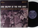 ERIC DOLPHY At the Five Spot Volume 1 NEW JAZZ LP mono