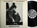 DAVID WERTMAN SUN ENSEMBLE Wide Eye Culture LP on Sun Muse Free Jazz M-