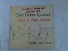 Chet Baker--Jazz at Ann Arbor--RED WAX PROMO STAMPS on cover & label VERY RARE