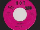 '59 Classic HIT TEEN R&R LARRY HALL Sandy/Lovin' Tree HOT 1 VG++ HEAR BOTH NOW