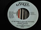 Rare MODERN SOUL 45 Private Press Donna Groom The Groom Brothers Jeree Records