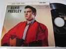 ELVIS PRESLEY EPA-4041 Just For You RCA Hard cover EP dog on top label w/ lines