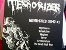 TERRORIZER / AZAGTHOTH LP RARE demo napalm death extreme noise terror