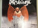 Sepultura Bestial Devastation / Overdose Split LP Brazil Original RARE