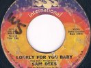 CLASSIC NORTHERN DANCER SAM DEES Lonely for you baby SSS INTERNATIONAL LISTEN