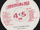 Barry Brown - Run Wicked Man - Channel One - Orig