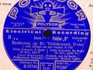 Joseph Wolfsthal - Beethoven Violin Concerto op 61  Polydor  -  5 x 78 Mint -