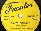 Los Cumbiamberos de Pacheco Colombia 78 RPM on Fuentes (Latin) Hear it