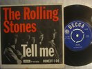 The Rolling Stones - Tell Me + Honest I do Norway 45 ps F44429