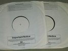 KISS Dressed To Kill Orig UK 2 x 1 sided Test Pressing WHITE LABEL  