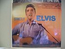 ELVIS PRESLEY, STRICTLY ELVIS, RCA EP, EPA 994, DOT, 1956