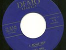Double side Rockabilly 45-Mike Fern/Del Royals-A Bomb Bop/Brake Jake-Demo 4-VG+