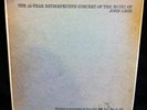 JOHN CAGE 25 year retrospective concert RARE 3 LP box Set avant garde records