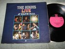 THE KINKS live at Kelvin Hall PYE LP MONO NPL 18191