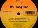 * WU TANG CLAN Protect Ya Neck/After The Laughter RARE 1992 ORIGINAL rza 12
