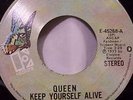 QUEEN - KEEP YOURSELF ALIVE (ORIGINAL 1975 ELEKTRA U.S. 1st PRESSING EP)