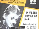 GITTE-IK WIL EEN COWBOY ALS MAN-DEUTSCHE SCHLAGER FESTSPIELE 1963+FH