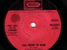 JIMMY JAMES - This Heart Of Mine on Piccadilly - LISTEN