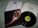 DEEP PURPLE fireball HARVEST LP Textured sleeve with INSERT SHVL 793
