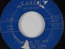 Northern Soul 45 AD LIBS Think of Me KAREN HEAR