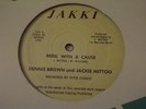 DENNIS BROWN&JACKIE MITTOO  - Rebel With A Cause Killer Roots SHAKA  12”
