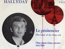 JOHNNY HALLYDAY 45 LE PENITENCIER+PS HOLLAND  EXCELLENT++