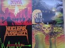 NUCLEAR ASSAULT 4 x Vinyl Game Over The Plague Survive Brain Death LP Thrash