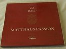 like new  ERATO STEREO 1st press 4 LP box  BACH MATTHAUS PASSION fritz werner